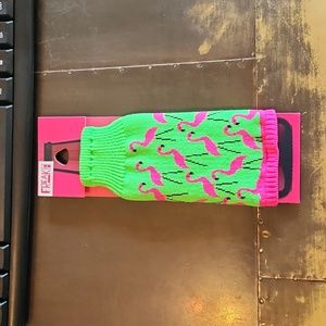 NEW Koozie FREAKER USA WITH TAGS Flamingo design. Bottle Koozie =CLOSET CLOSING